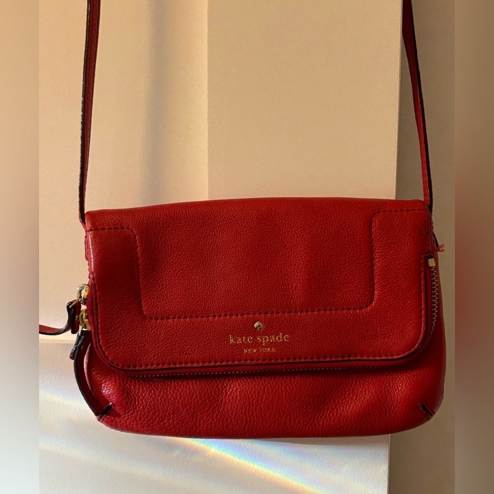 Kate Spade Red Crossbody Bag